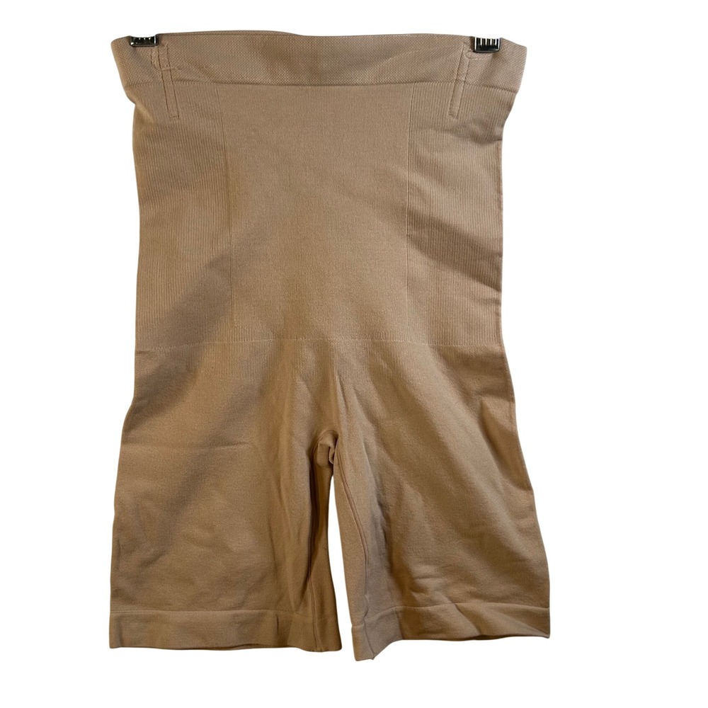 Shapermint Essentials‎ High Waist Tummy Control Shorts Shapewear Beige M/L